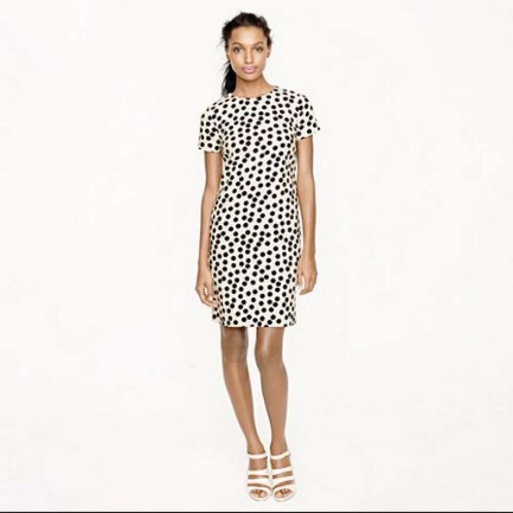 J.Crew Factory Optic Dot Dress